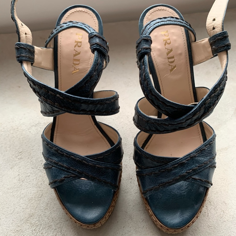 Prada Platform High Heel shoes